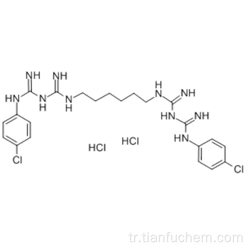 Klorheksidin hidroklorür CAS 3697-42-5